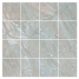 Mosaik Klinker Titan Ljusgrå Matt 30x30 (7x7) cm